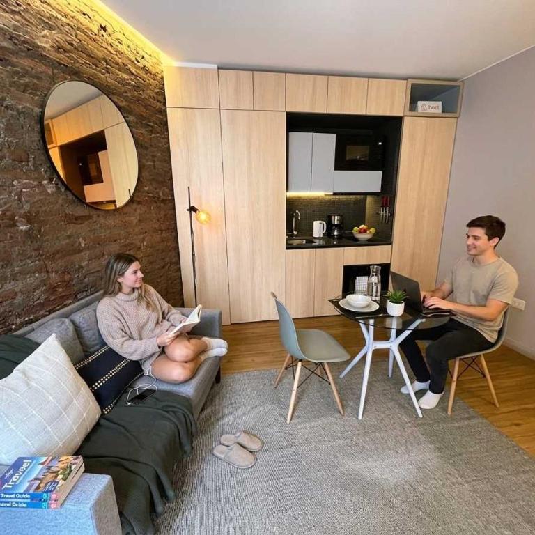 HOM l Wifi AirAcond Barrio Arte Cultura Lastarria - Apartment - 1