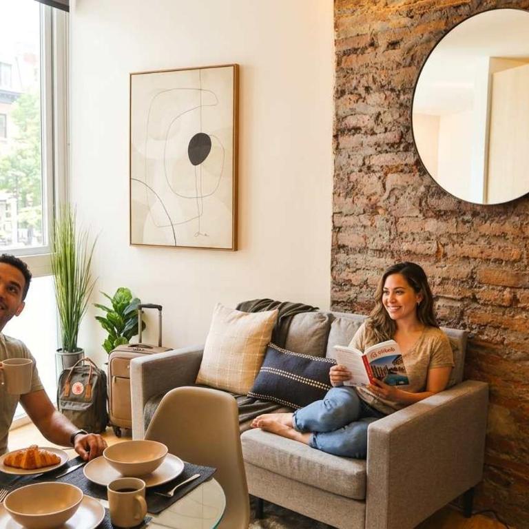 HOM l Wifi AirAcond Barrio Arte Cultura Lastarria - Apartment - 2