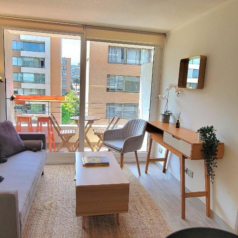 Rbkº depto con aire acondiciondo en Movistar arena - One-Bedroom Apartment - 11