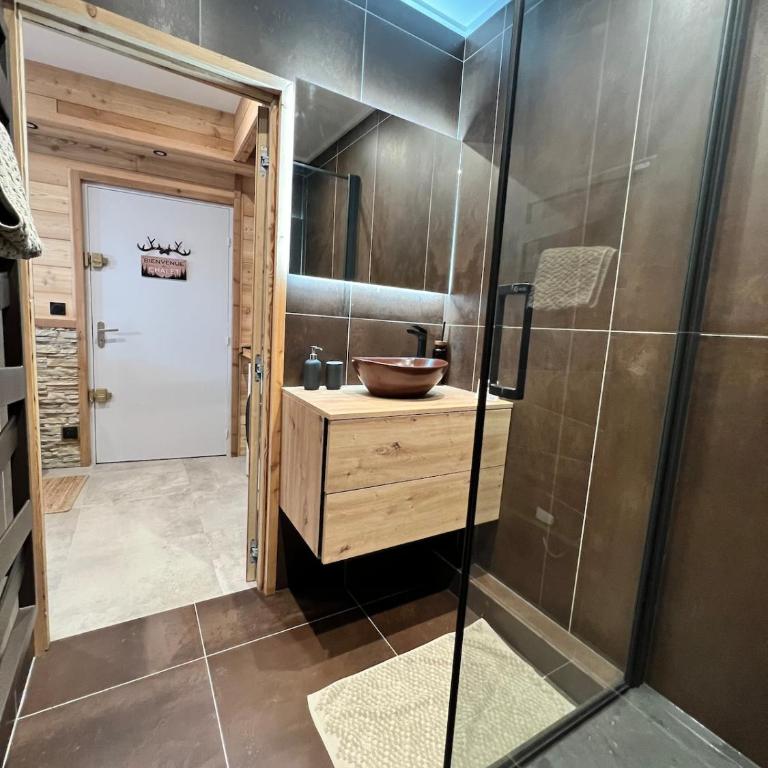 Appartement moderne style chalet - Appartement 1 Chambre - 12