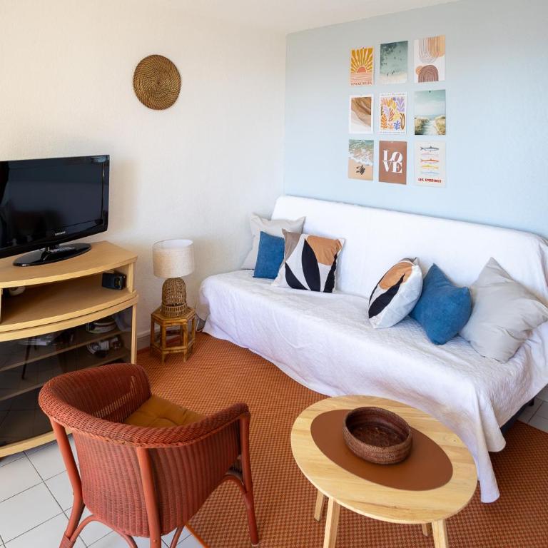 La loggia de Gigi, Vue mer, parking et plage à 3 min à pieds - Apartment mit 2 Schlafzimmern und Meerblick - 11