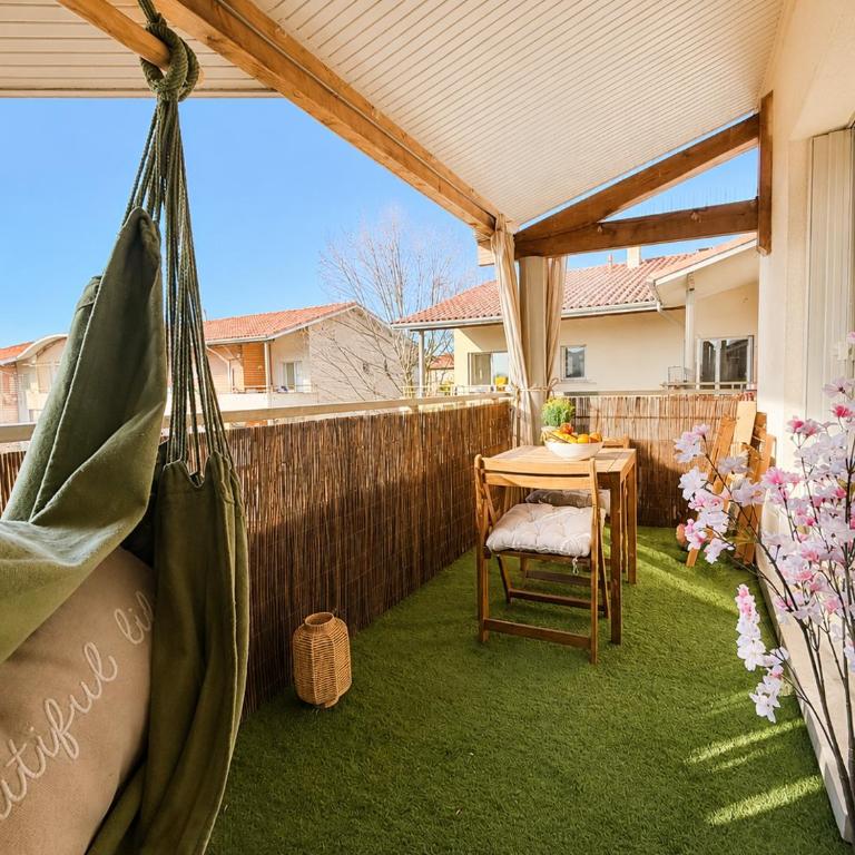 " Cocon Toulousain " Aéroport - Wifi - Parking - Appartement 1 Chambre - 3