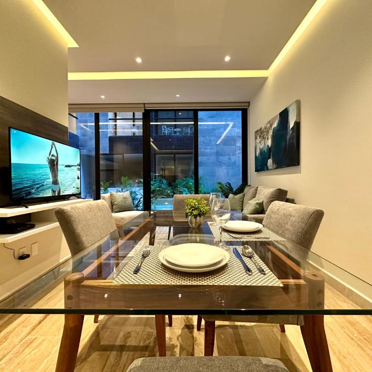 Musa Del Carmen, Centric Apt with Rooftop, Pool, Hot tub, Gym - Apartment - Erdgeschoss - 15