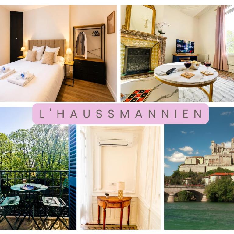 L'Haussmannien - Élégance & Confort, Vue Parc En Centre-Ville, Climatisation et Parking Privé - Appartement 2 Chambres - 1