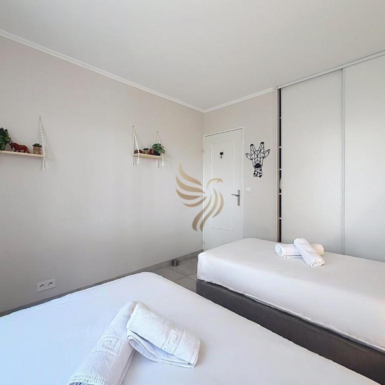 Oasis Family clim terrasse park plage 4min a pied - Appartamento con 2 Camere da Letto e Terrazza - 14