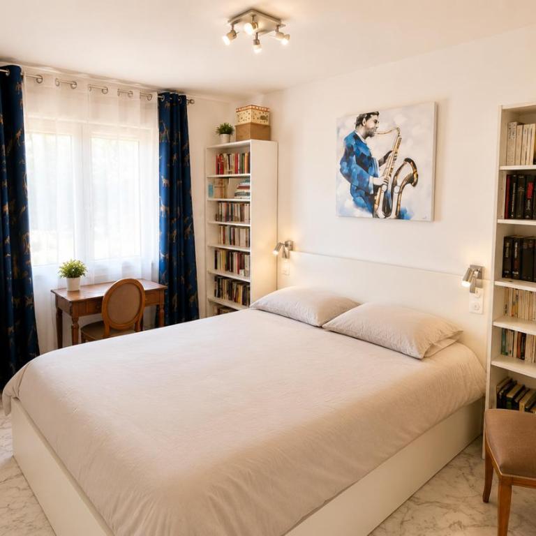 Grande villa climatisée avec piscine privée à Mougins proche Cannes - Villa - 15