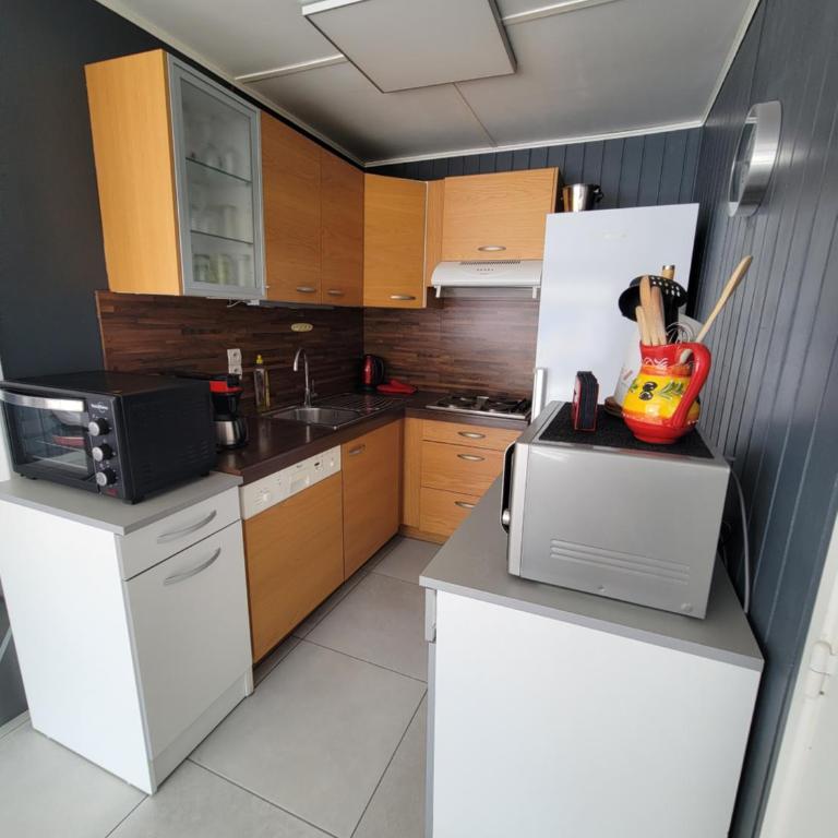 Belle villa de vacances climatisée, residence TAMARIS, wifi, 2 chambres 4 à 6 couchages, accès payant pour les piscines et animations , PORTIRAGNES PLAGE LRTAMA57 - Maison 2 Chambres - 6