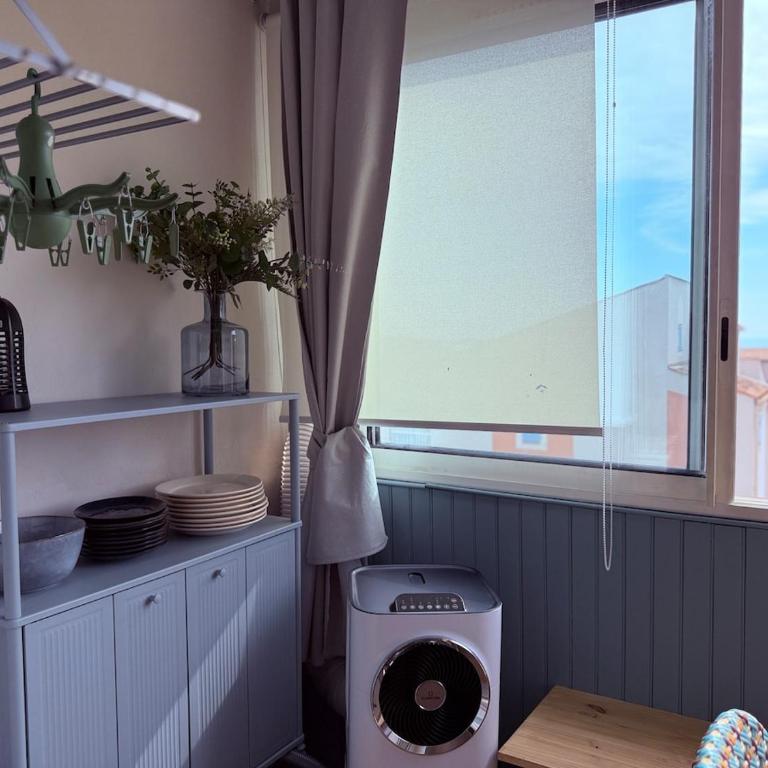 Appartement vue Mer à la Coudouliere,Clim, parking - Apartment mit 2 Schlafzimmern - 13