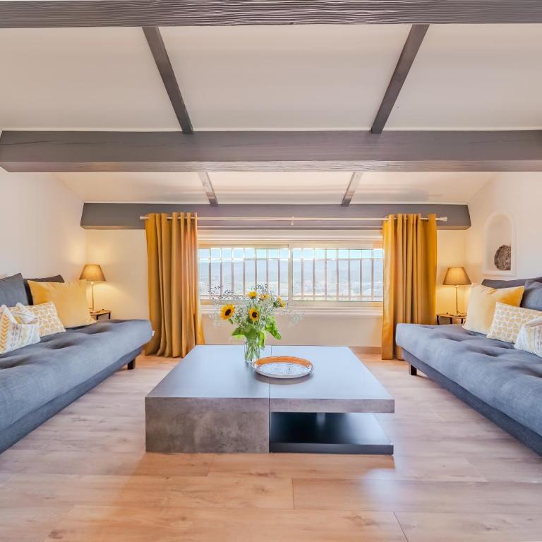 SUPERBE APPARTEMENT "HAUT de VILLA", VUE MER PANORAMIQUE, PISCINE - Maison 2 Chambres - 6