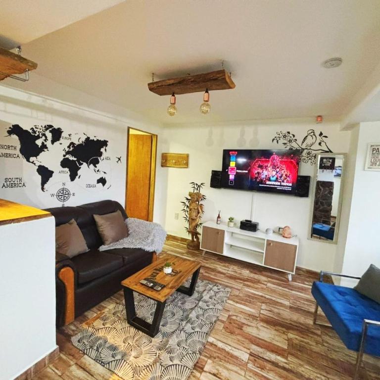 Luminoso y cálido departamento pb, súper funcional - Apartamento de 1 dormitorio - 2