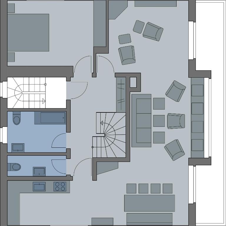 Chalet Sonnegg - Maisonette-Apartment mit 4 Schlafzimmern - 19
