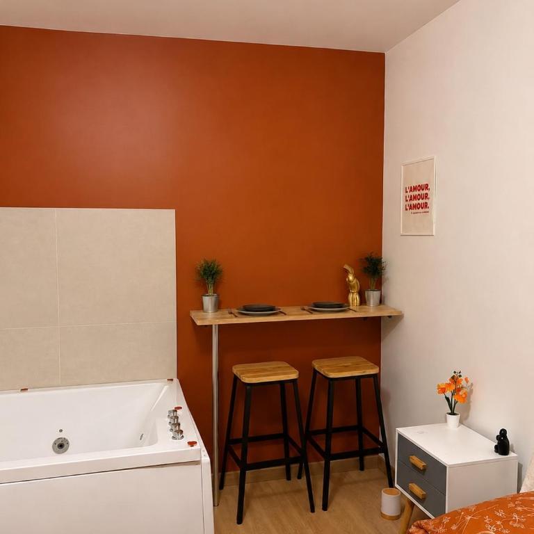 La Parenthèse du Goujon - Studio avec balnéo - Appartement 1 Chambre - 3