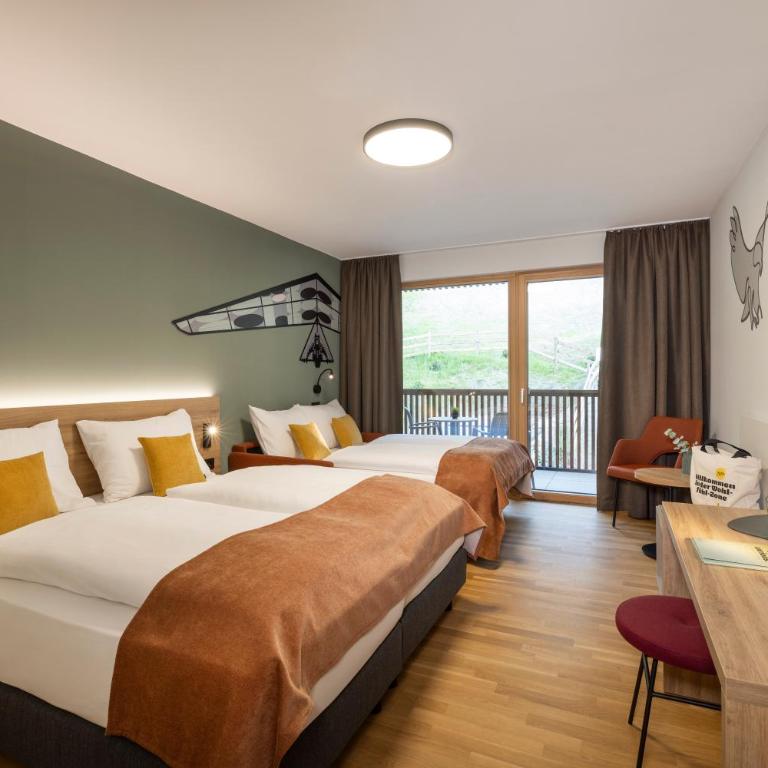 JUFA Hotel Werfenweng - Chambre Quadruple - 3