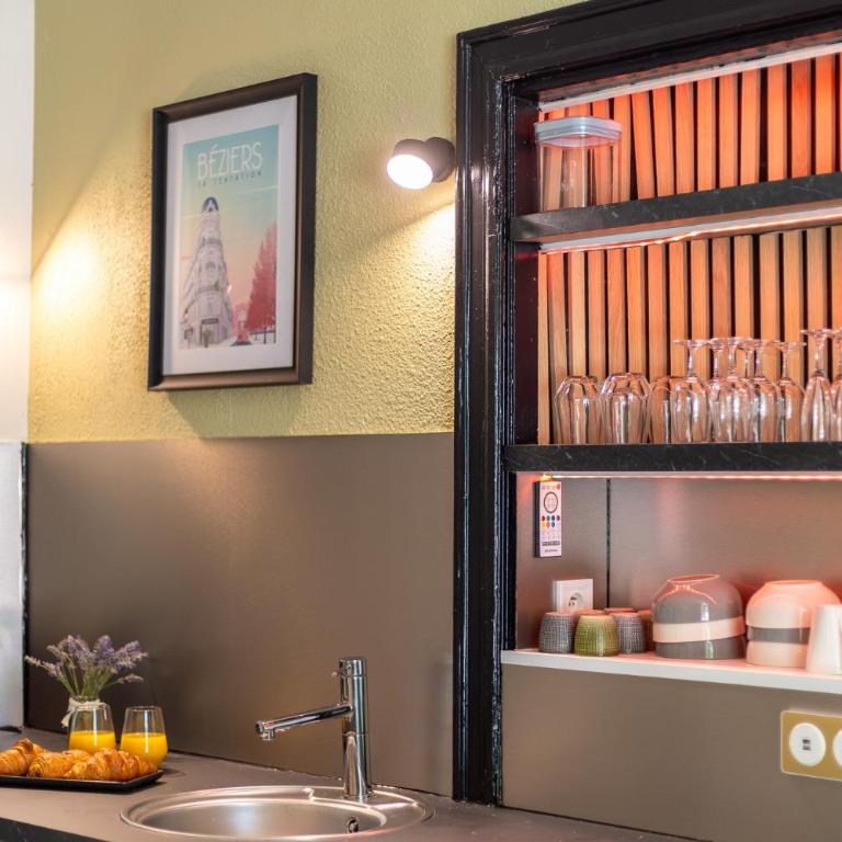 Le Riquet Haussmannien - Confort & Elégance - Climatisé - PLEIN COEUR BEZIERS - Proximité Commerces et Transports immédiat - TheWhiteGlove Services - OFFRE SPECIALE NOUVEL HEBERGEMENT - Appartamento con 2 Camere da Letto - 29
