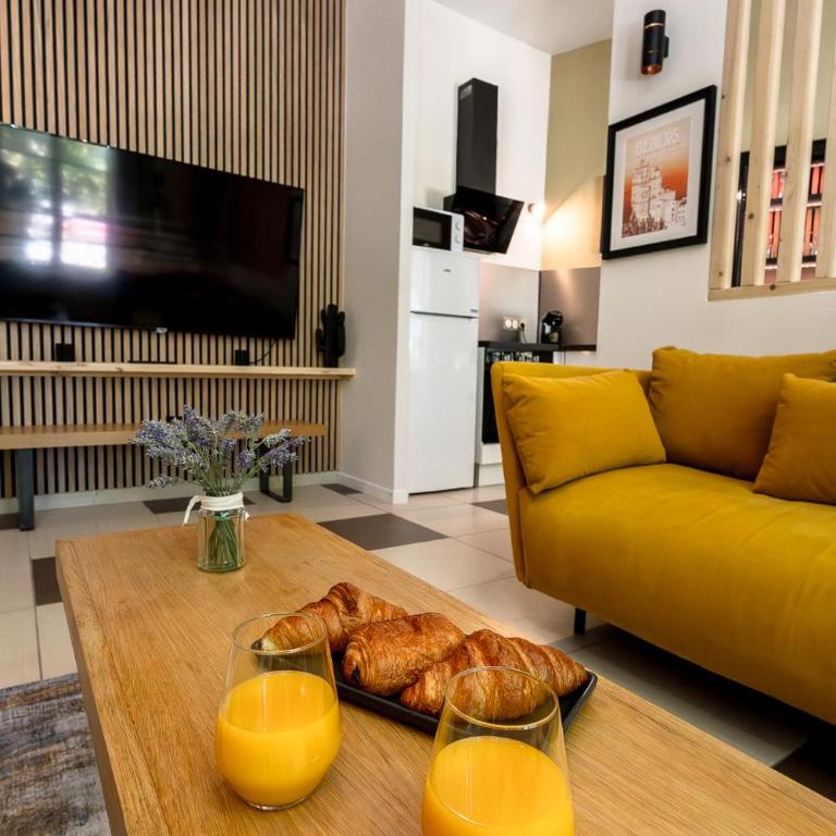 Le Riquet Haussmannien - Confort & Elégance - Climatisé - PLEIN COEUR BEZIERS - Proximité Commerces et Transports immédiat - TheWhiteGlove Services - OFFRE SPECIALE NOUVEL HEBERGEMENT - Appartamento con 2 Camere da Letto - 18