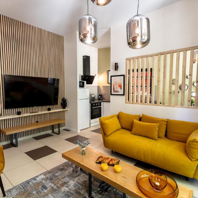 Le Riquet Haussmannien - Confort & Elégance - Climatisé - PLEIN COEUR BEZIERS - Proximité Commerces et Transports immédiat - TheWhiteGlove Services - OFFRE SPECIALE NOUVEL HEBERGEMENT - Appartamento con 2 Camere da Letto - 8