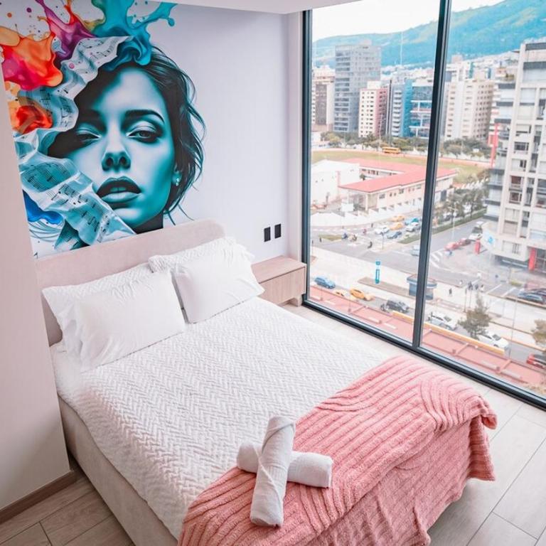 Hermoso studio con vista en Quito Edif Cielo - One-Bedroom Apartment - 1