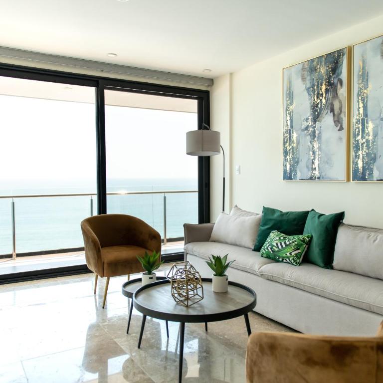 Terraza con Vista al Mar, BBQ y Piscina - Apartamento de 2 dormitorios - 10