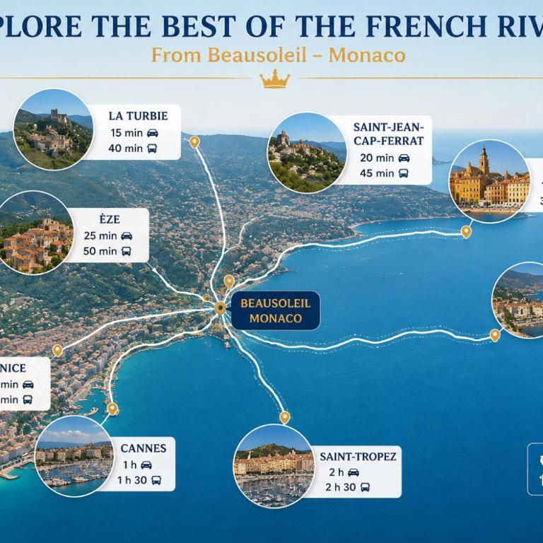 Sea View & Monaco Panorama , Large Terrace, Air Conditioning - Appartement 1 Chambre - 17