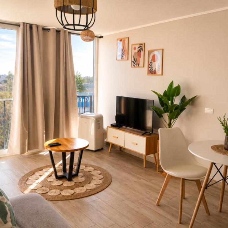 Studio Frente al Parque Ohiggins y Movistar Arena - One-Bedroom Apartment - 5