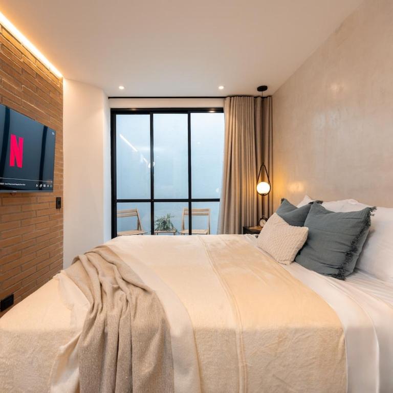 Loft 303 - cerca al estadio,iluminado AC - One-Bedroom Apartment - 24