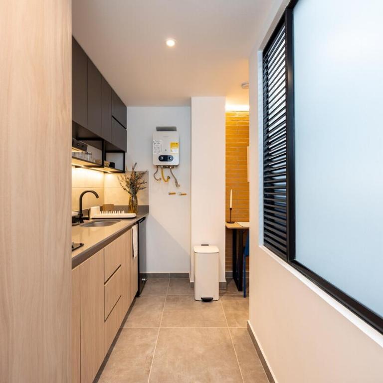 Loft 303 - cerca al estadio,iluminado AC - One-Bedroom Apartment - 28