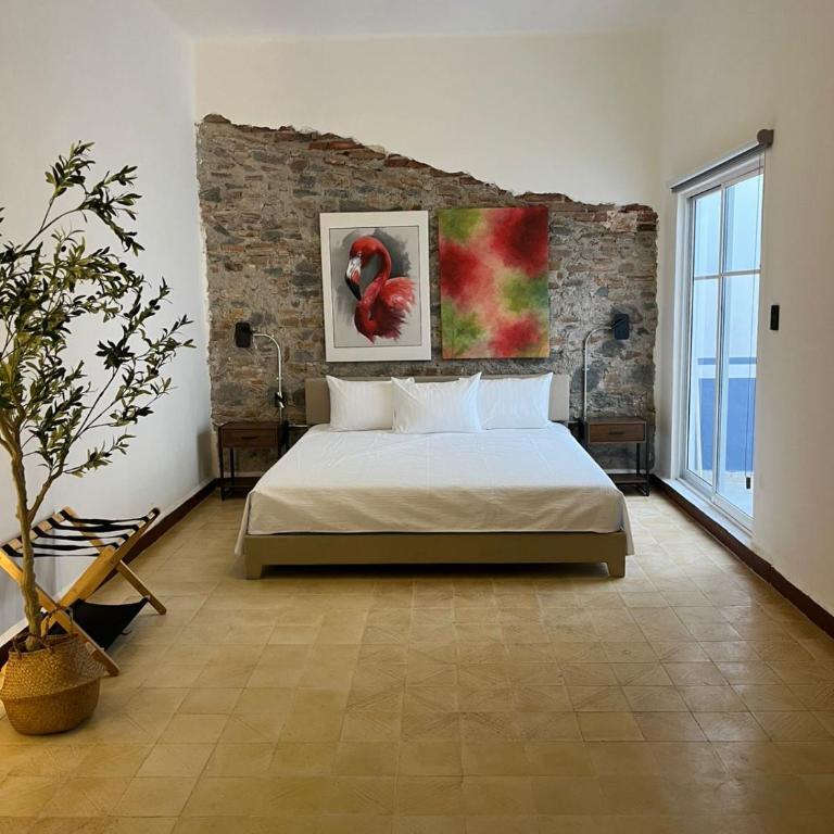 Amplia suite inteligente en el Centro Histórico de Puebla - Apartamento de 1 dormitorio - 2