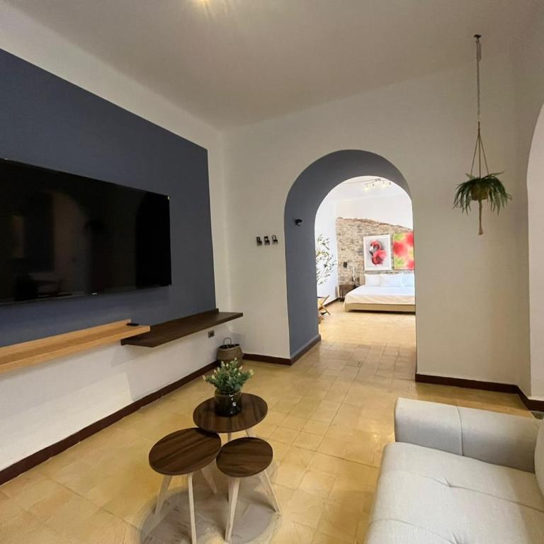 Amplia suite inteligente en el Centro Histórico de Puebla - Apartamento de 1 dormitorio - 3