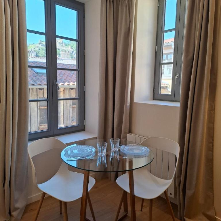 T2 rénové - Vue Château La Bâtie - Centre Vienne - Apartment mit 1 Schlafzimmer - 1
