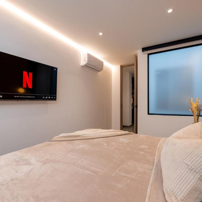 Apartamento 401, cerca al estadio, AC - Three-Bedroom Apartment - 18