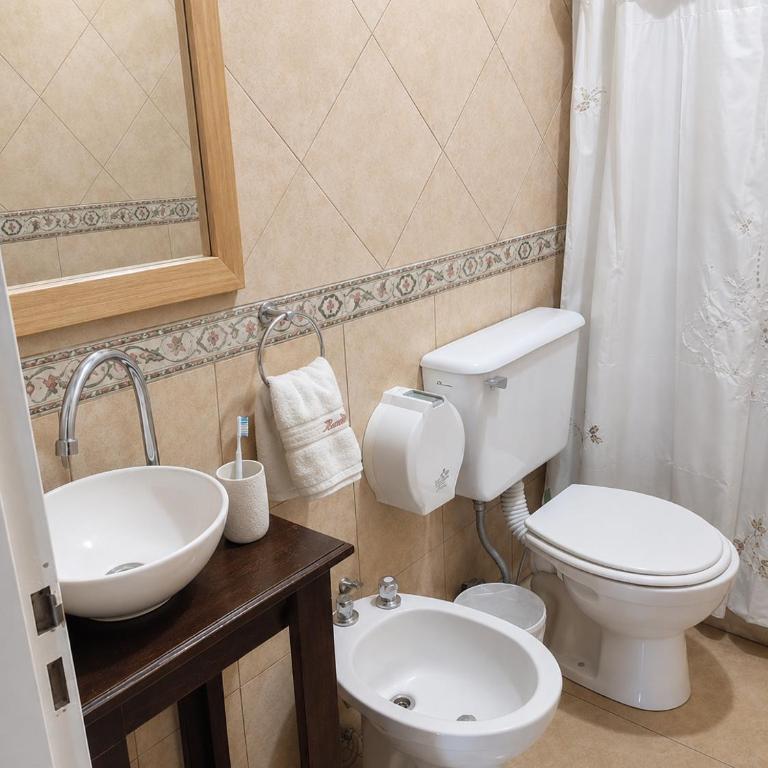 Apart Hotel Las Moraditas - a 50 metros de la Laguna - Habitación Doble Deluxe con ducha - 7