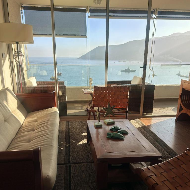 Suite Premium con panorámica vista al mar de Iquique - Apartamento de 1 dormitorio - Frente al océano - 7