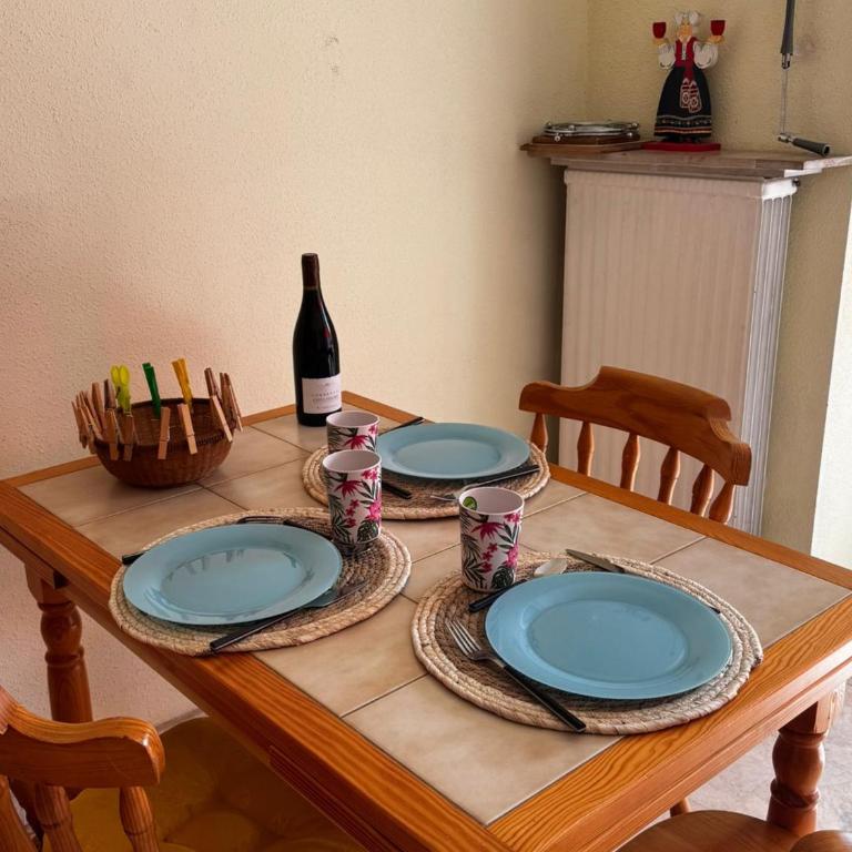 Appartement au Racou à 100m de la plage avec piscine et parking - FR-1-732-7 - Appartement - 12