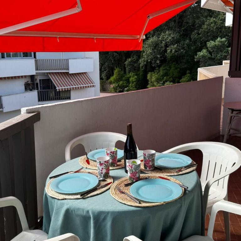 Appartement au Racou à 100m de la plage avec piscine et parking - FR-1-732-7 - Appartement - 19