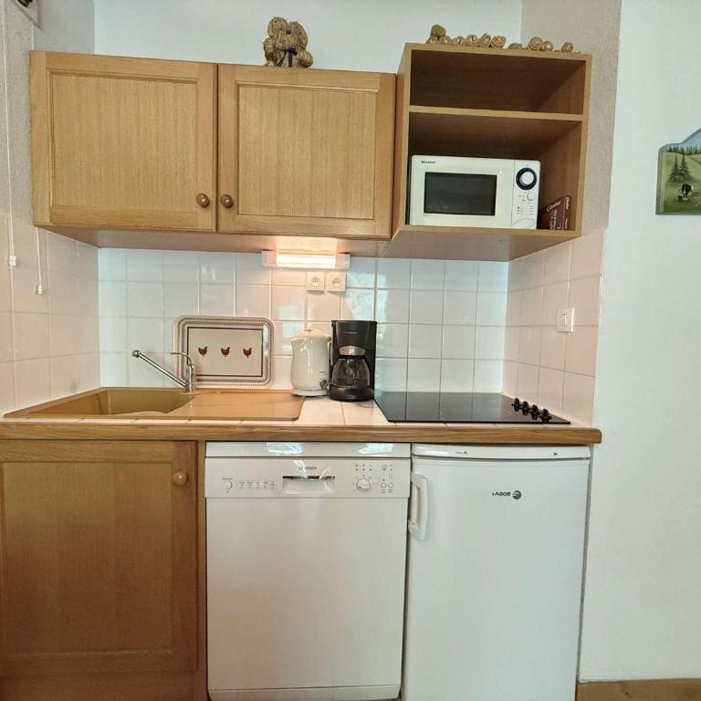 Appartement avec Parking, proche pistes - 4 pers. - Appartement 1 Chambre - 10