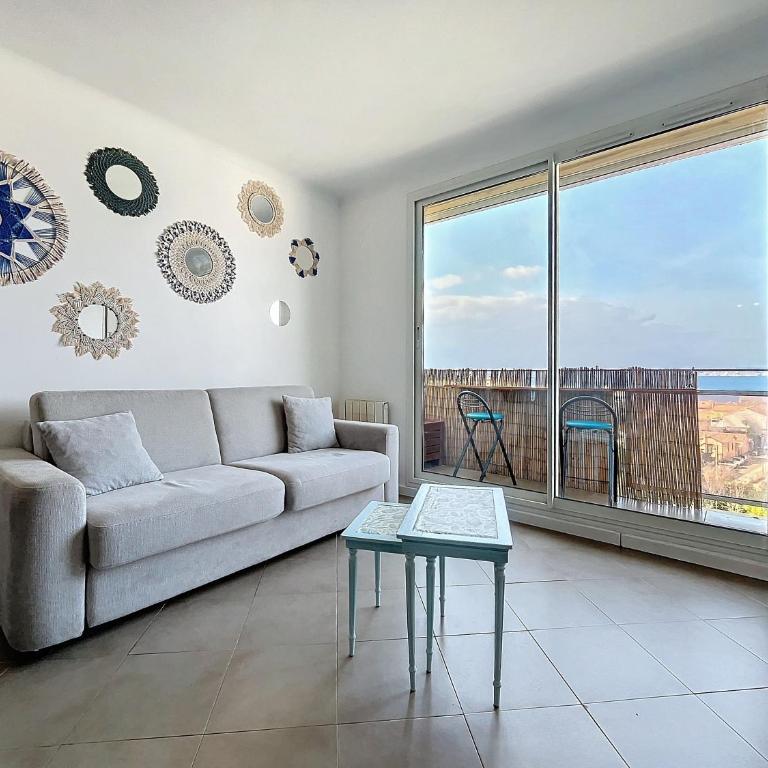 Sea view - Balcony - Beach - Free parking - Appartement 1 Chambre - 1