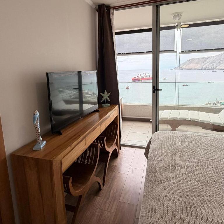 Suite Premium con panorámica vista al mar de Iquique - Apartamento de 1 dormitorio - Frente al océano - 8