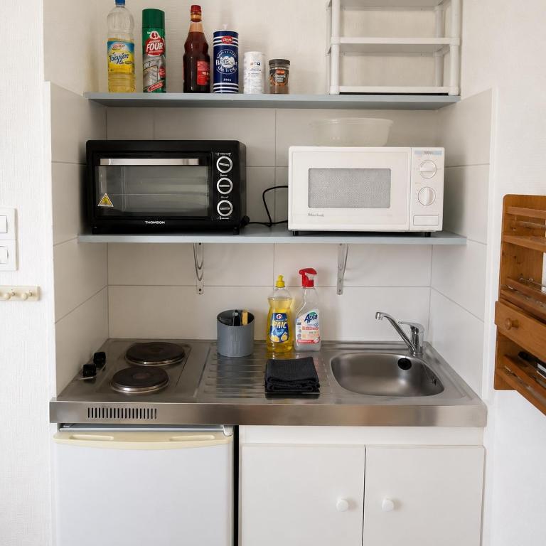 Studio 30m plage - Marina 5 - 31 allée des pinons - 1-1 - Appartement 1 Chambre - 3