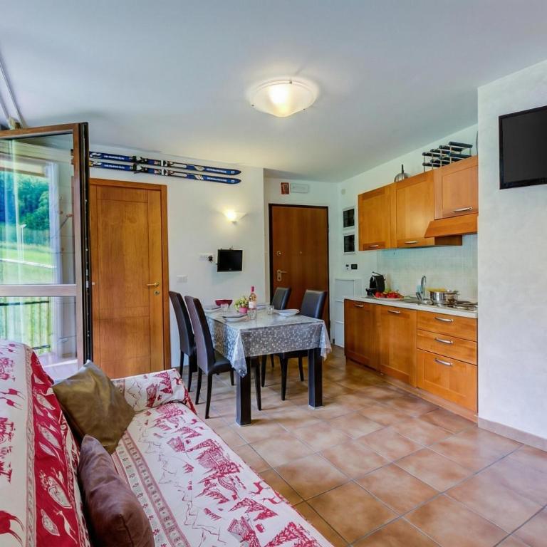 La Marmotta Ski in/ski out - Studio with Terrace - Happy Rentals - Estudio con terraza - 4