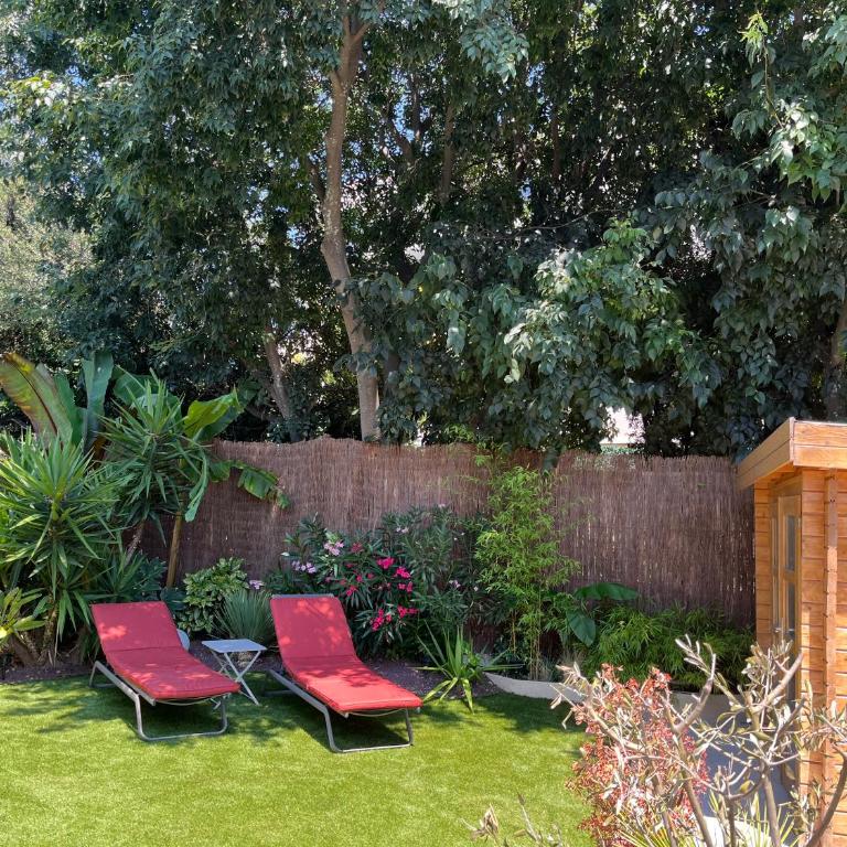 Villa Indigo avec jardins Méditerranéens - Villa - 8