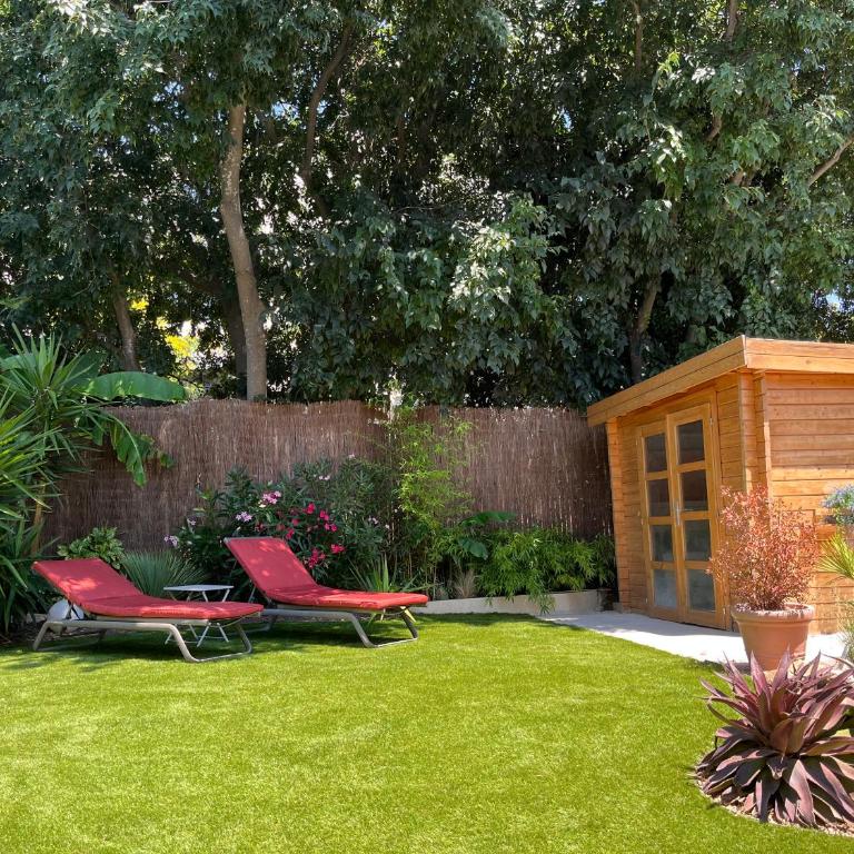 Villa Indigo avec jardins Méditerranéens - Villa - 7