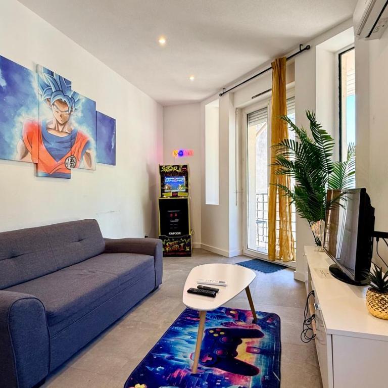 IDÉAL Pro & Familles - Billard - Borne d'Arcade - Jeux Vidéos - Jeu Bonus OFFERT - Deluxe Apartment mit 2 Schlafzimmern - 2