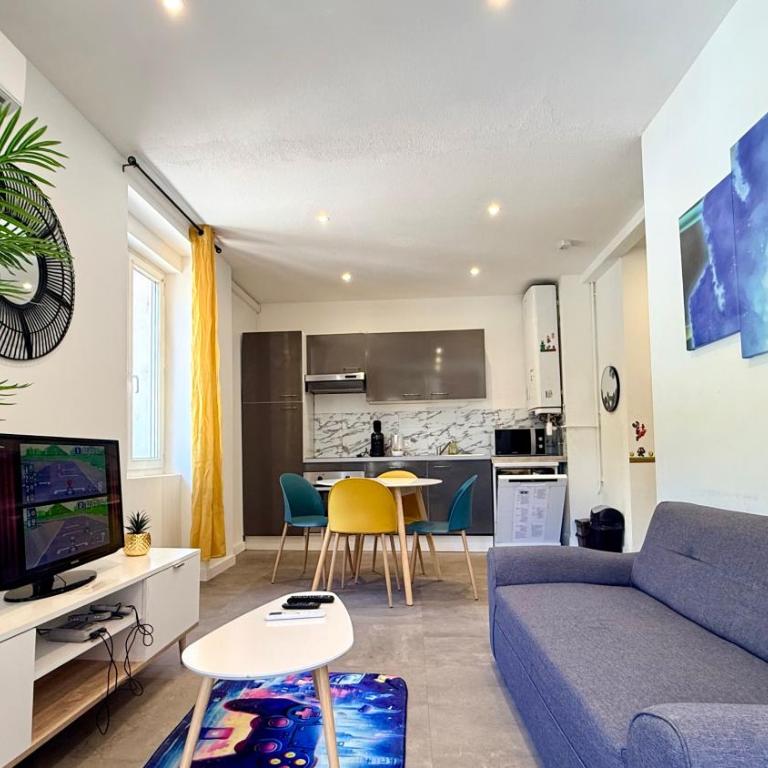 IDÉAL Pro & Familles - Billard - Borne d'Arcade - Jeux Vidéos - Jeu Bonus OFFERT - Deluxe Apartment mit 2 Schlafzimmern - 4