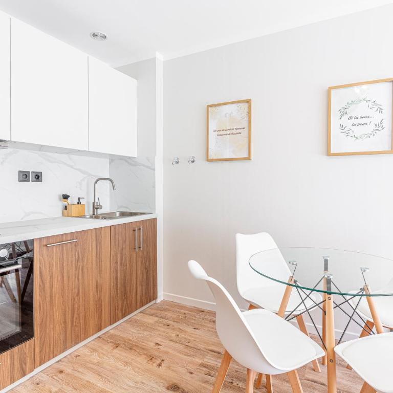 Grand studio 4 couchages quartier Musiciens - Apartment mit 1 Schlafzimmer - 4