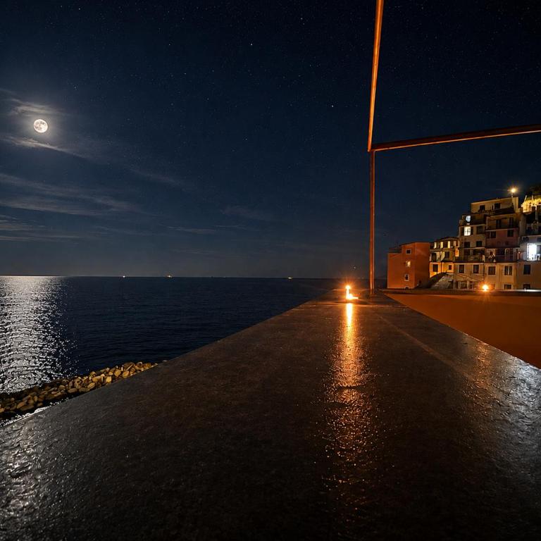 il Lunario - Camera Matrimoniale con Balcone e Vista Mare - 14