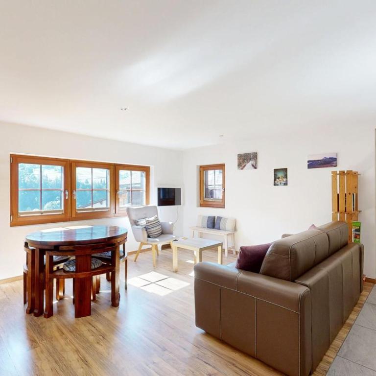 Flat in Mayoux - 4 Seasons in the Val d'Anniviers - Apartment mit 1 Schlafzimmer - 6