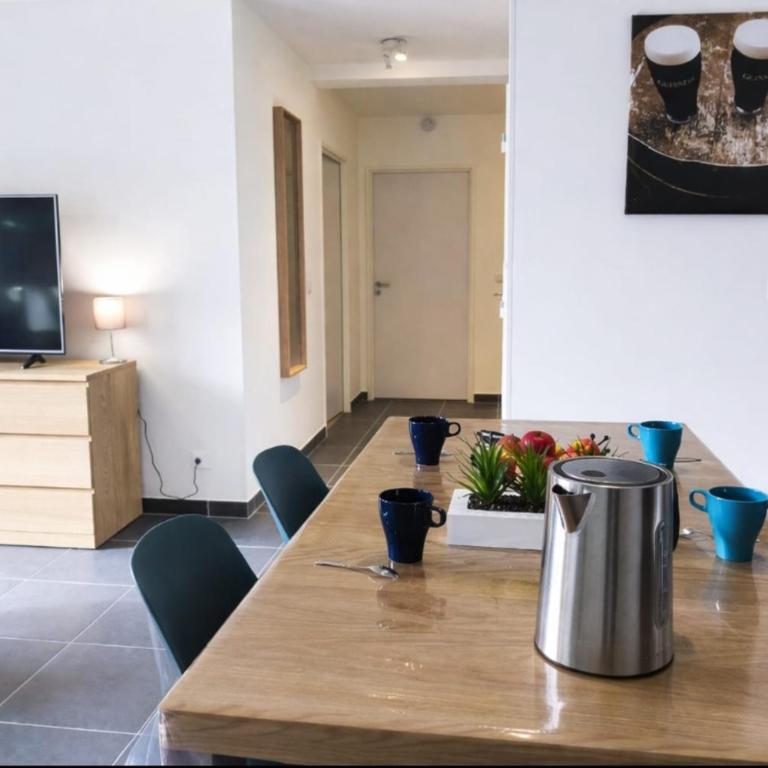 Vue Aravis et terrasse Proximité Thermes - Appartement - 6
