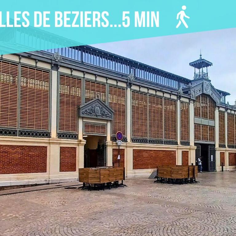 Le Riquet Haussmannien - Confort & Elégance - Climatisé - PLEIN COEUR BEZIERS - Proximité Commerces et Transports immédiat - TheWhiteGlove Services - OFFRE SPECIALE NOUVEL HEBERGEMENT - Appartamento con 2 Camere da Letto - 47