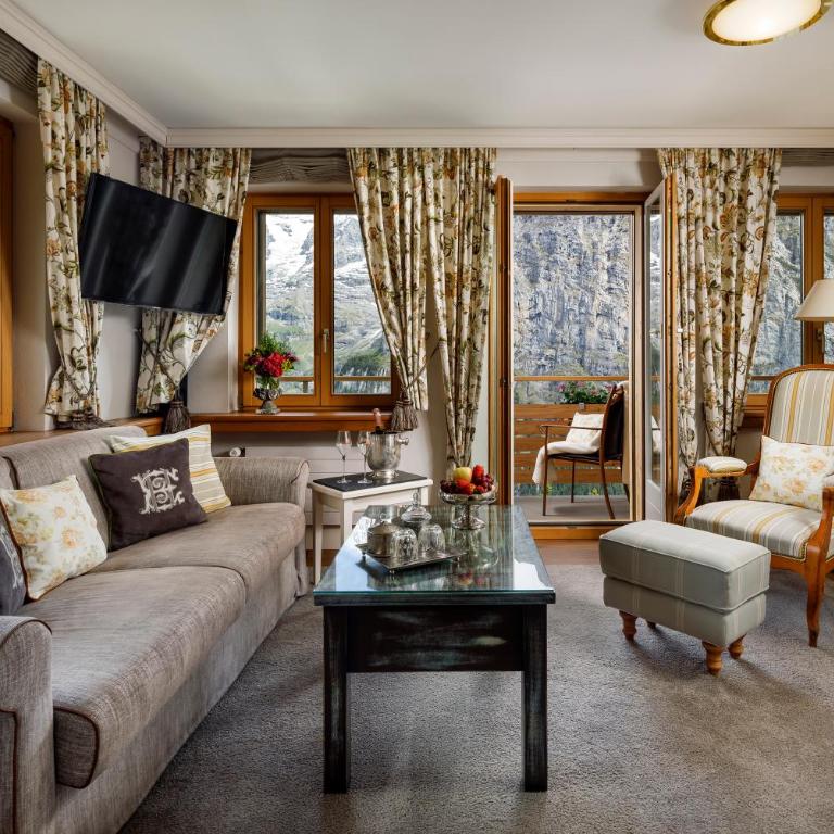 Eiger Mürren Swiss Quality Hotel - One-Bedroom Suite with Eiger mountain view - 10