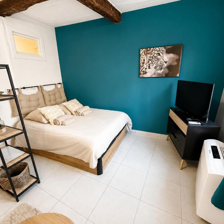"Le Viala" Studio climatisé - Centre historique - Arrivée autonome - One-Bedroom Apartment - 4